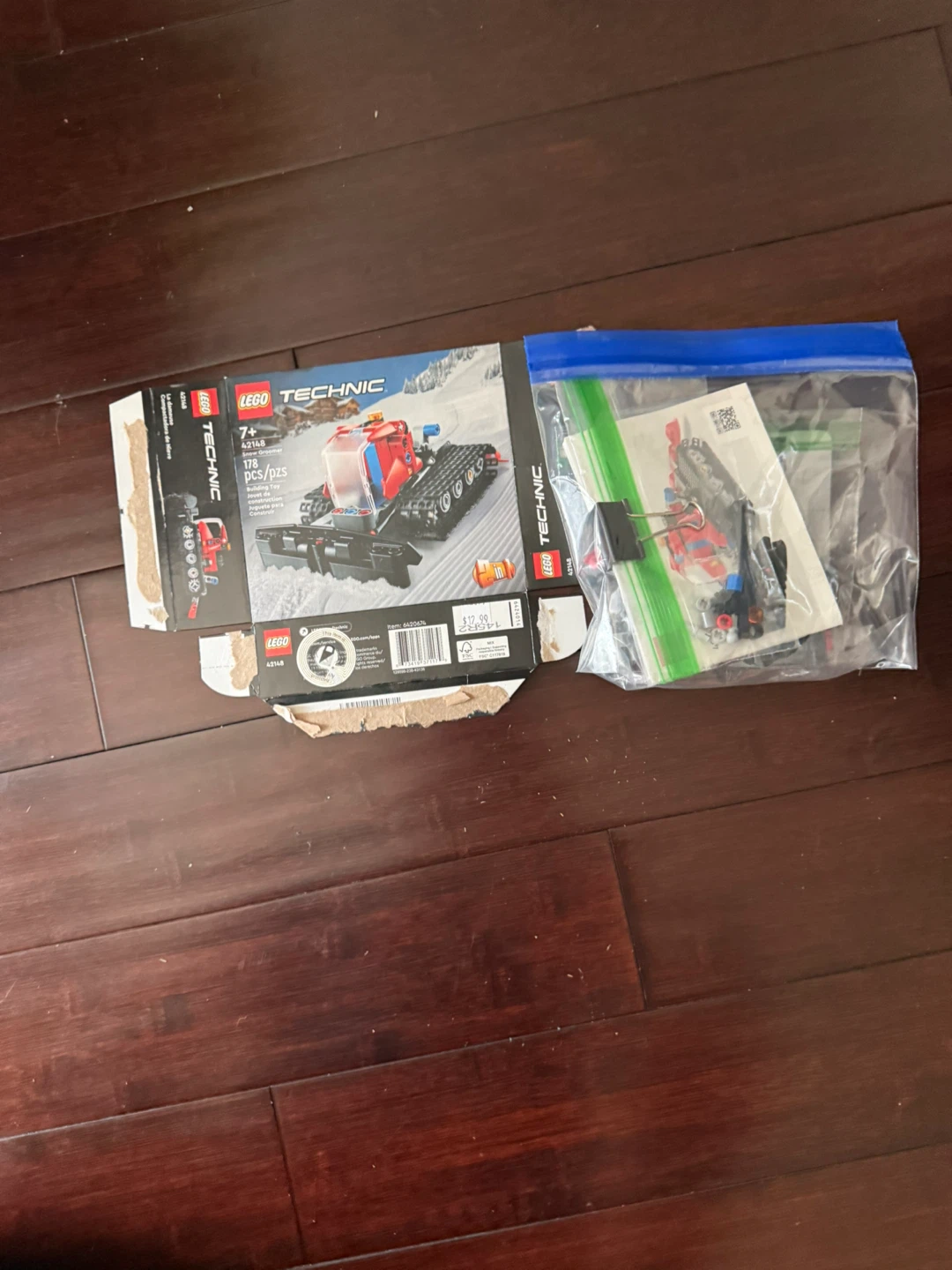 Lego snow groomer item 42148