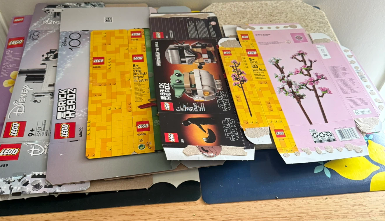 Lego Empty Boxes