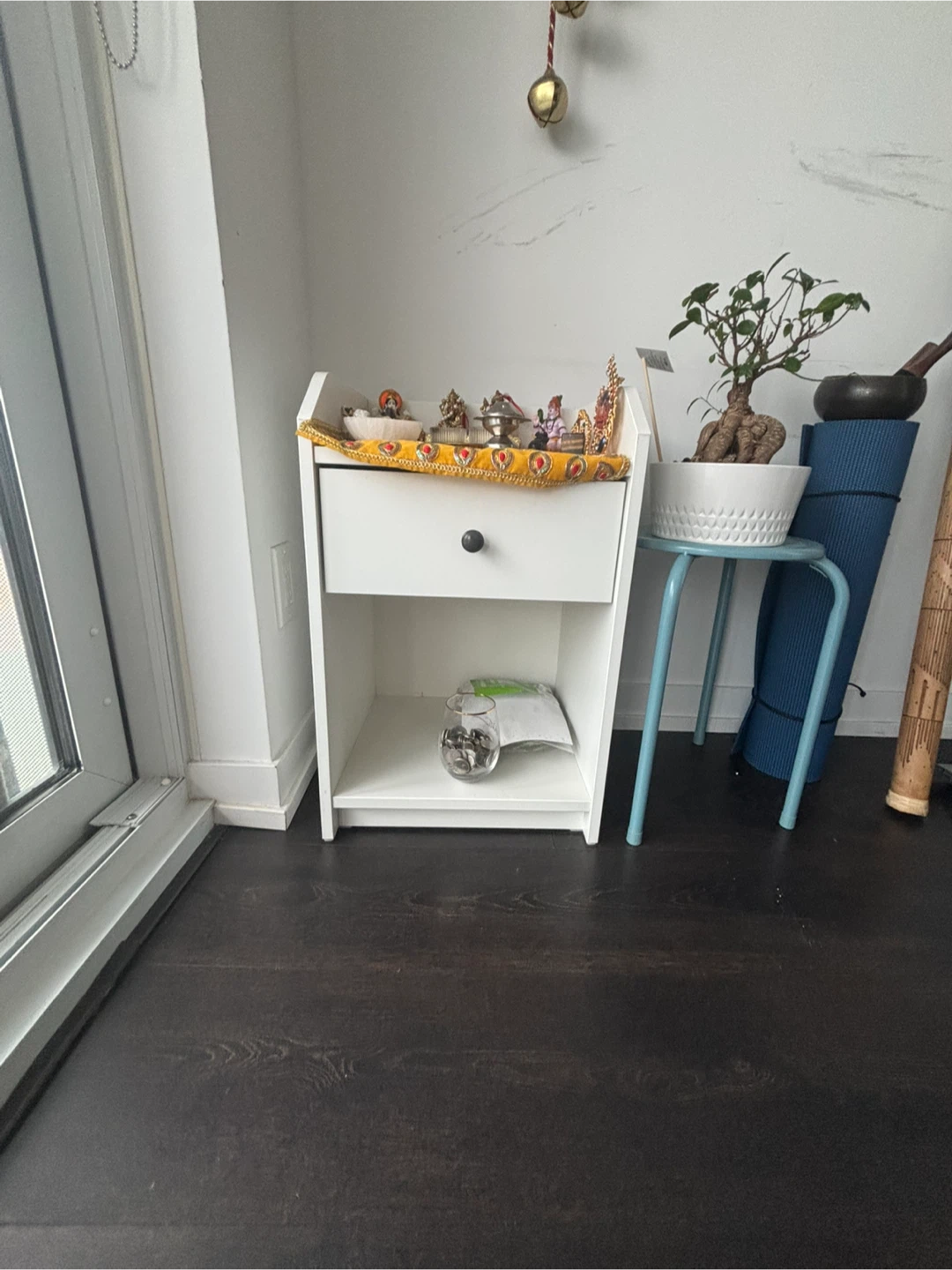 IKEA HAUGHA Nightstand - White