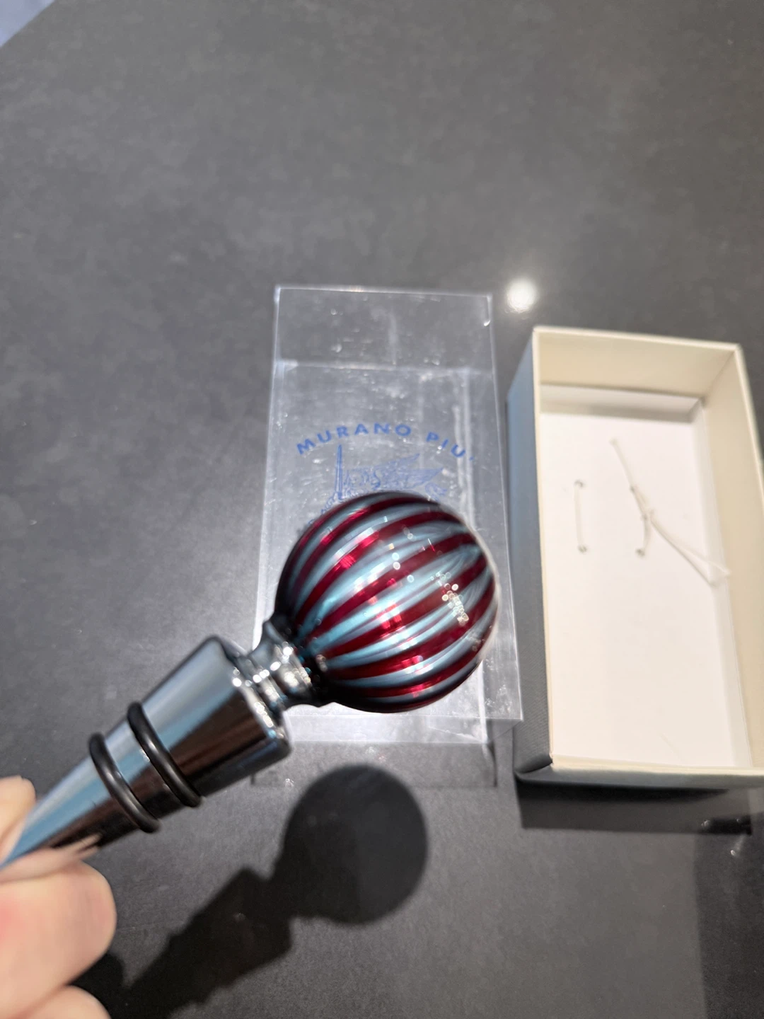 Murano Piu Bottle Stopper - photo 3