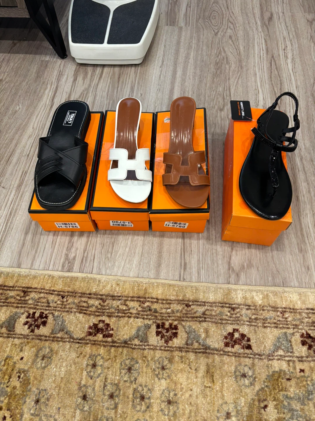 Brand New Women’s Sandals Bundle – 4 Pairs – Sizes 8, 9 & 11 - photo 2