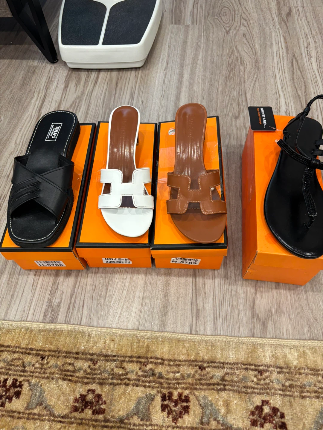 Brand New Women’s Sandals Bundle – 4 Pairs – Sizes 8, 9 & 11 - photo 3
