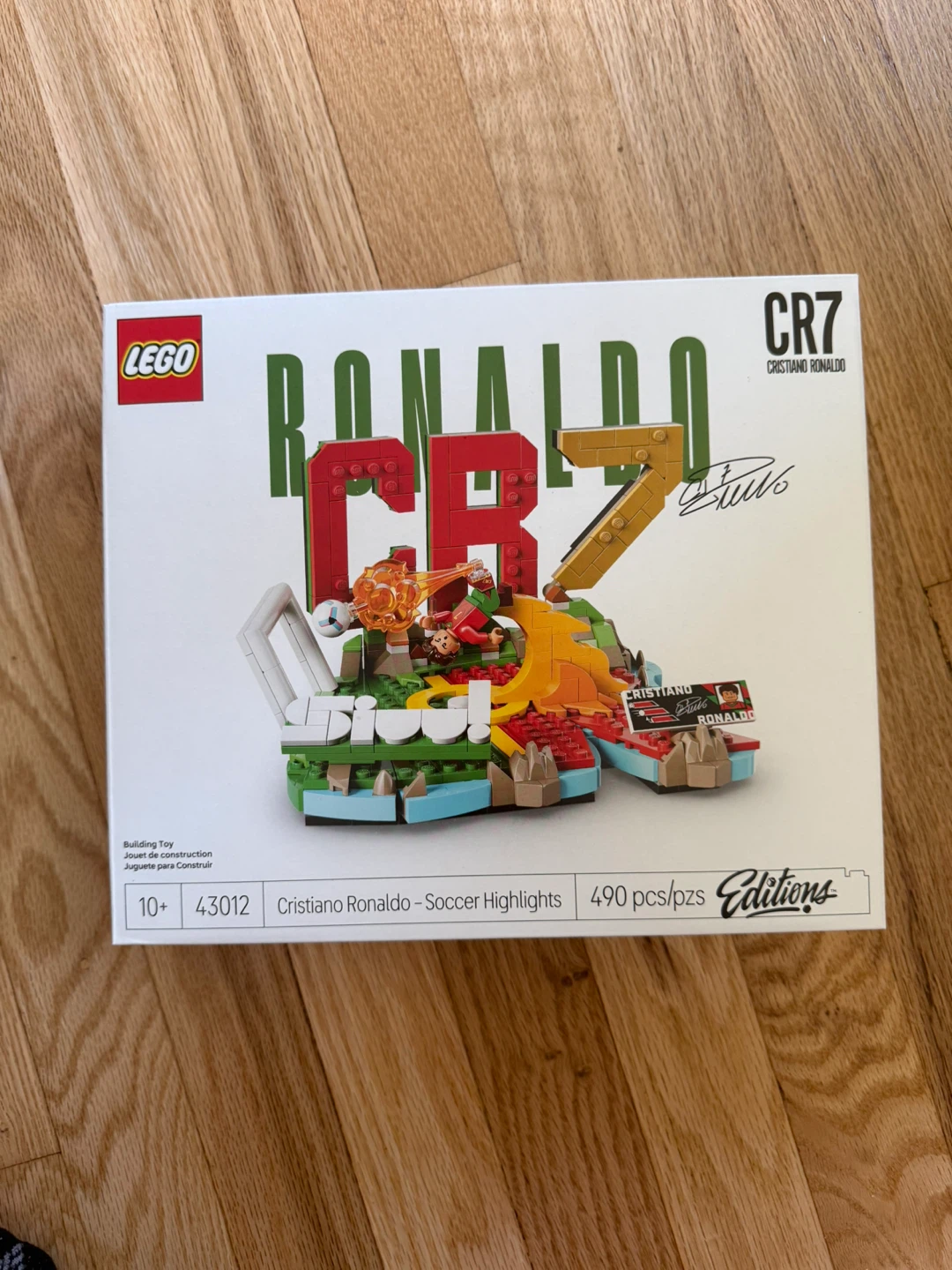LEGO 43012 CR7 Cristiano Ronaldo Soccer Highlights Building Set