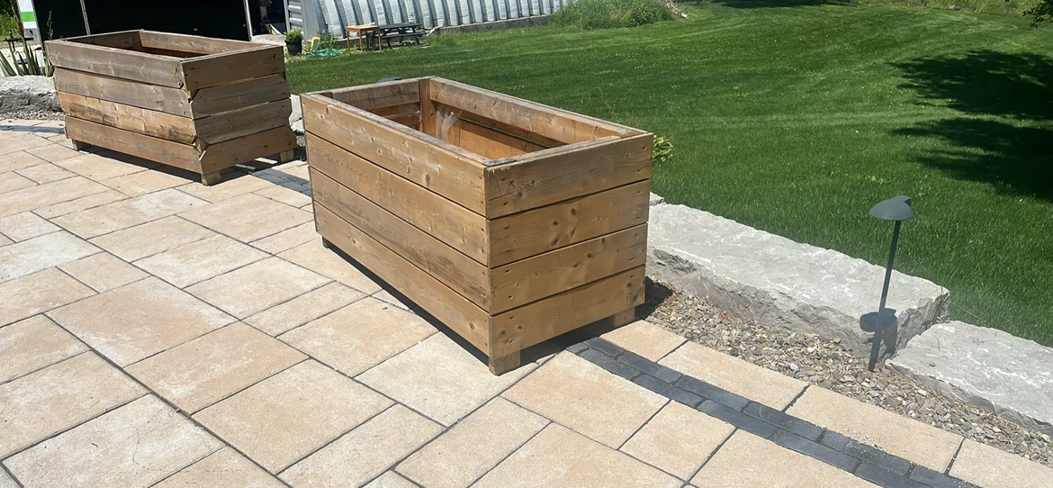 Wooden Planter Box