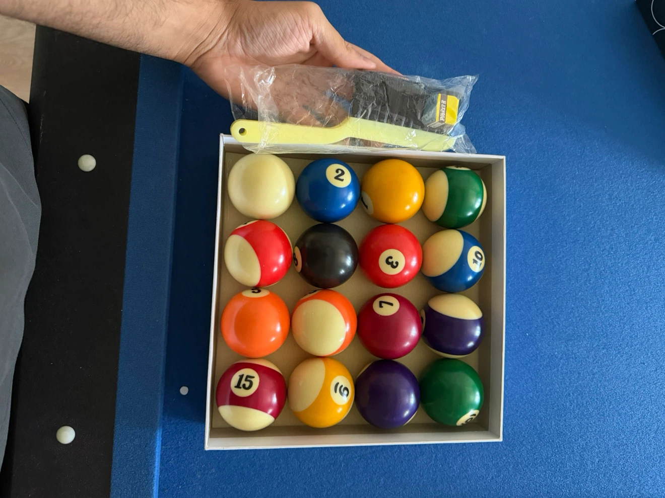 Folding Billiard Pool Table with Accessories - photo 3