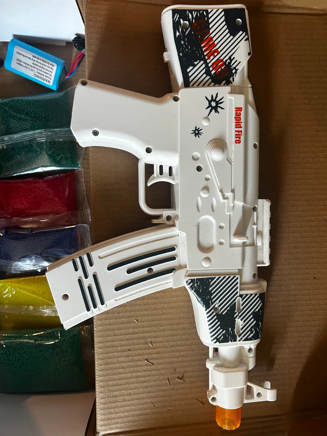 Rapid Fire Gel Blaster Toy Gun with Accessories - photo 2