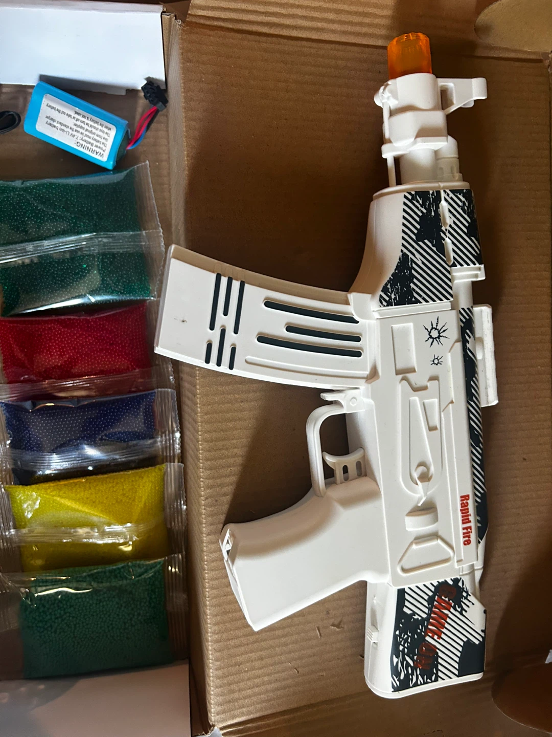 Rapid Fire Gel Blaster Toy Gun with Accessories - photo 3