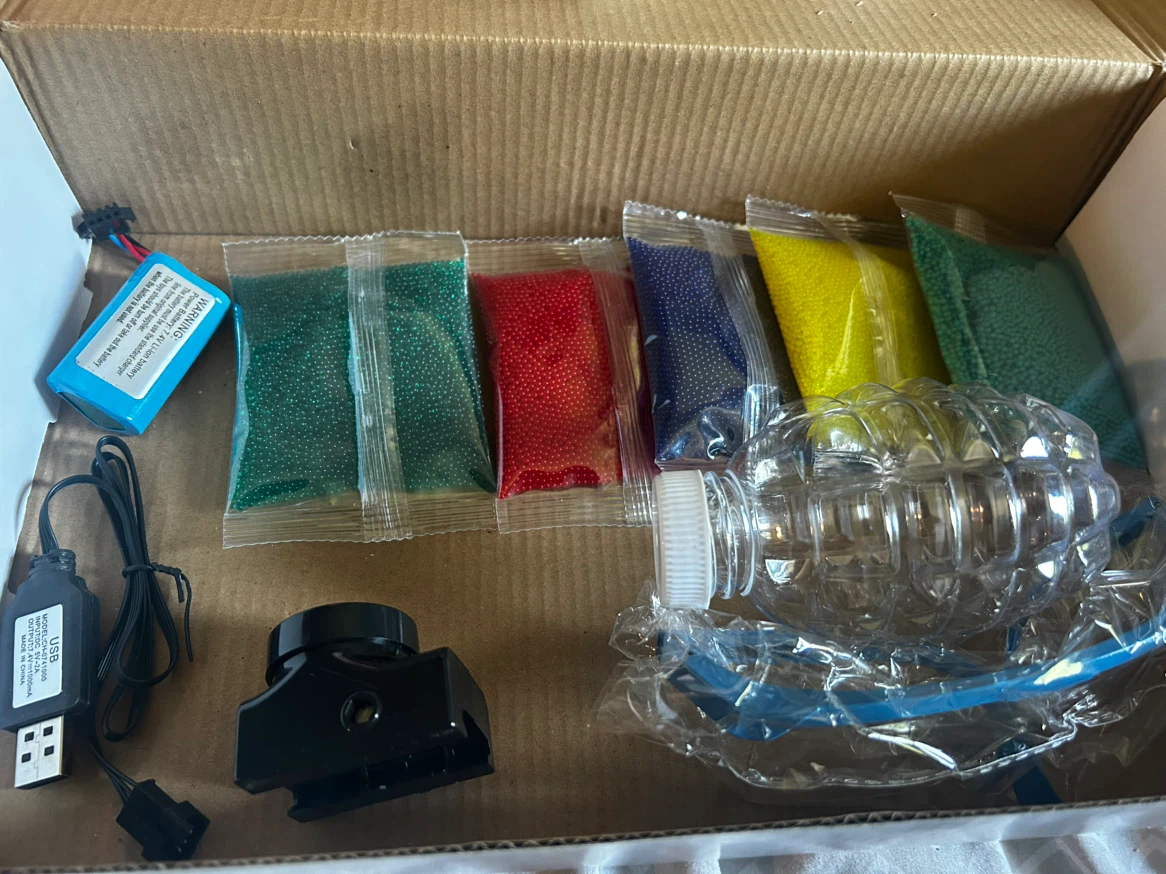Rapid Fire Gel Blaster Toy Gun with Accessories - photo 5