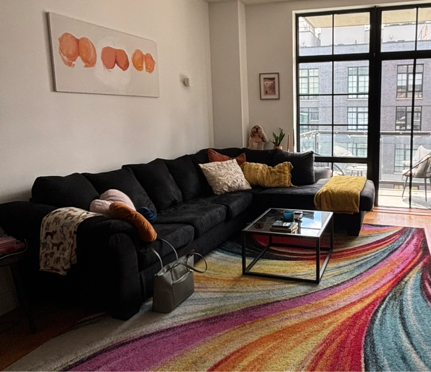 Black Sectional Sofa