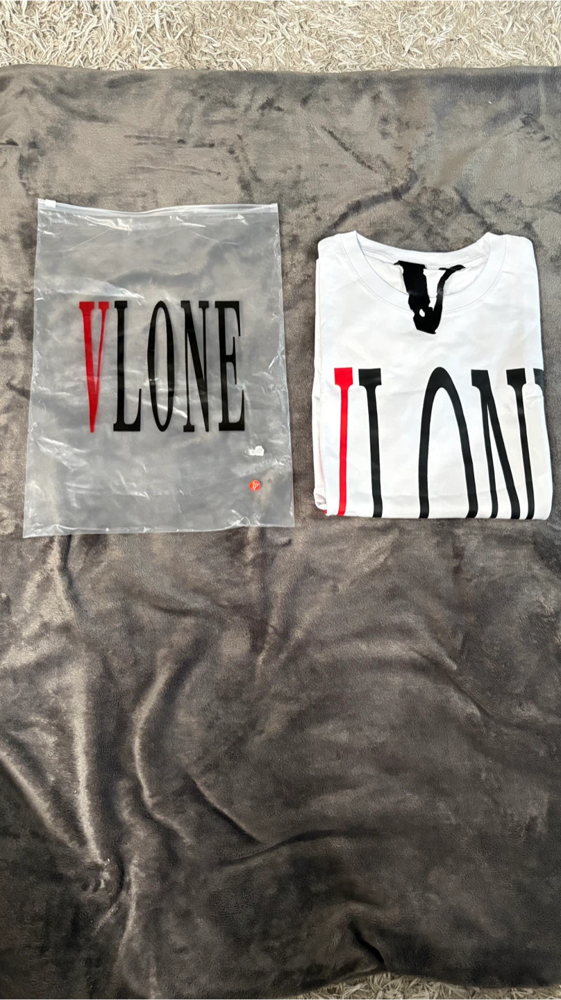 Vlone white/red t-shirt - photo 5