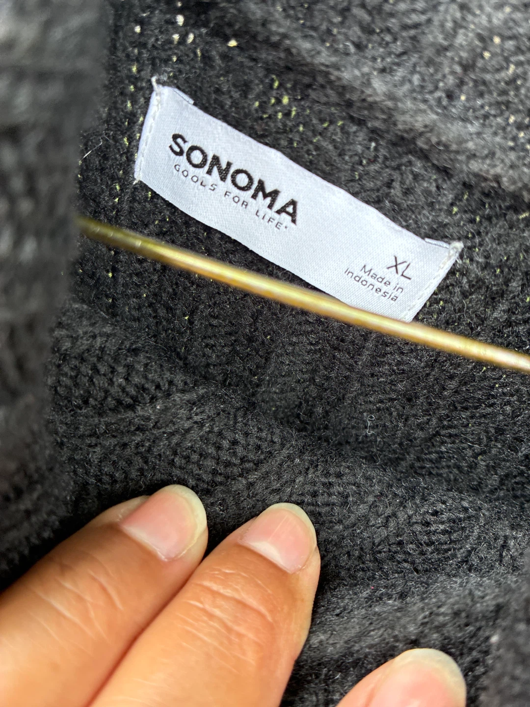 Sonoma Striped Turtleneck Sweater XL - photo 4