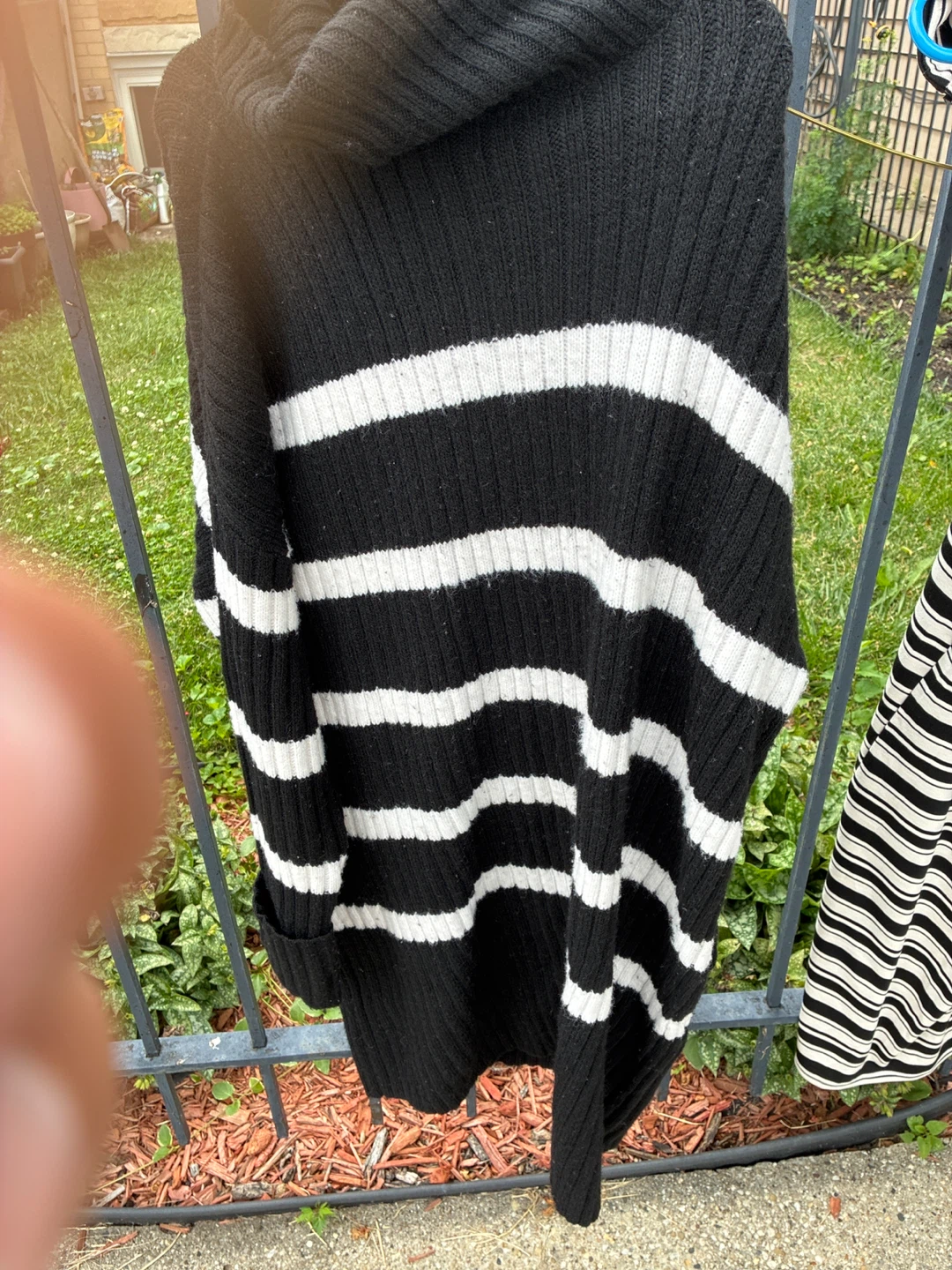 Sonoma Striped Turtleneck Sweater XL