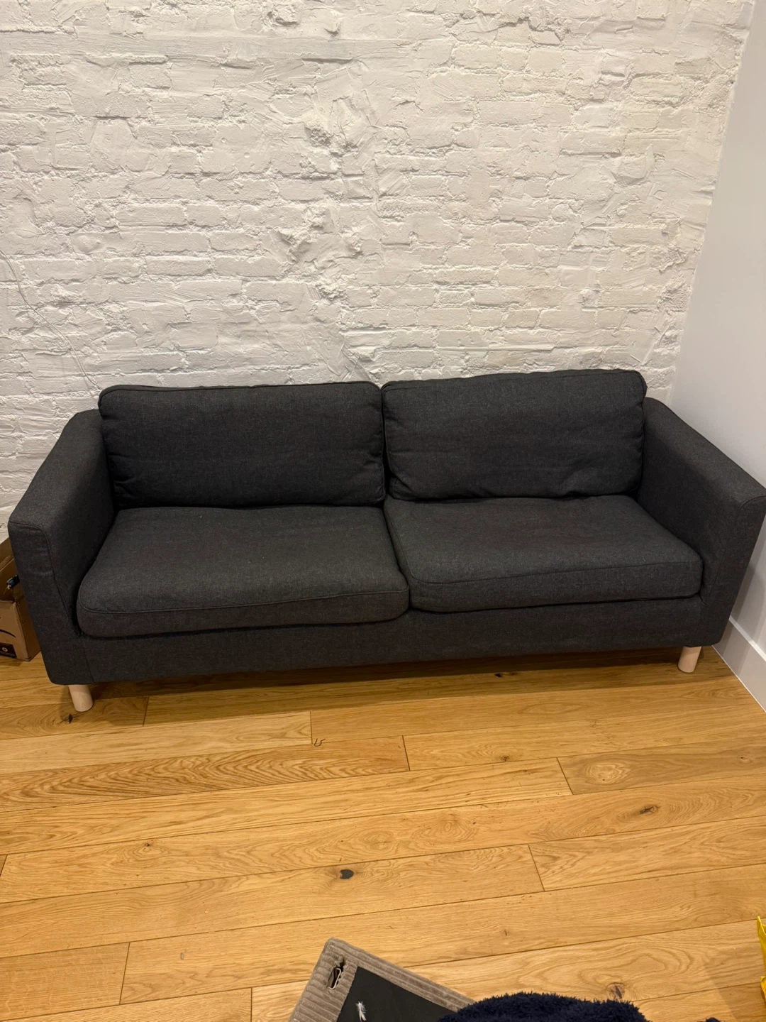 Dark Gray 2-Seater Sofa - photo 2
