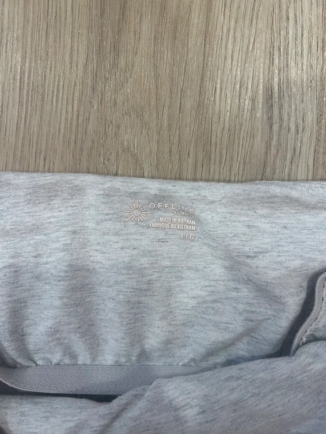 Offline by Aerie Grey Heathered Tube Top - photo 3