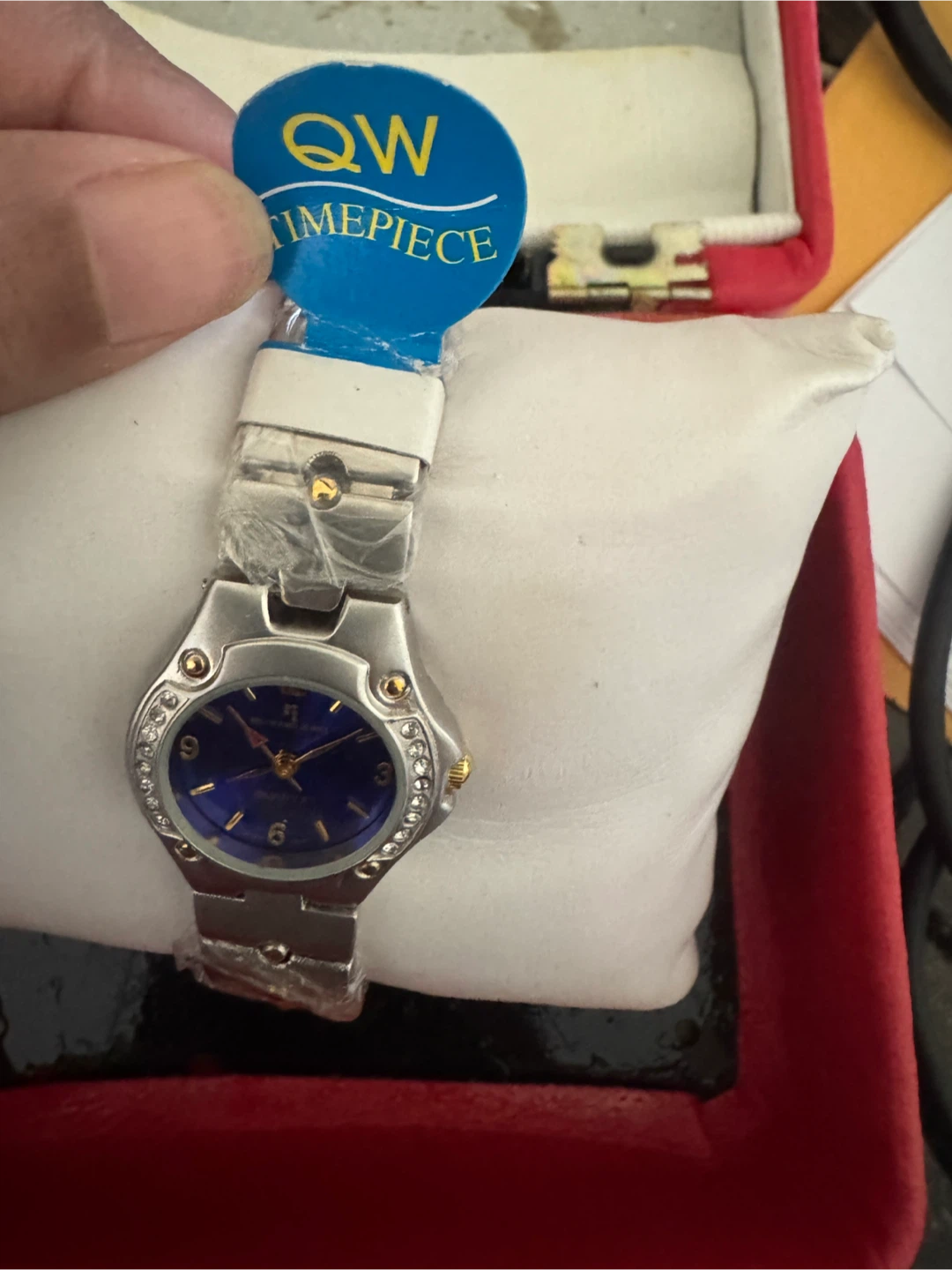 QW Timepiece Women's Watch with Blue Dial