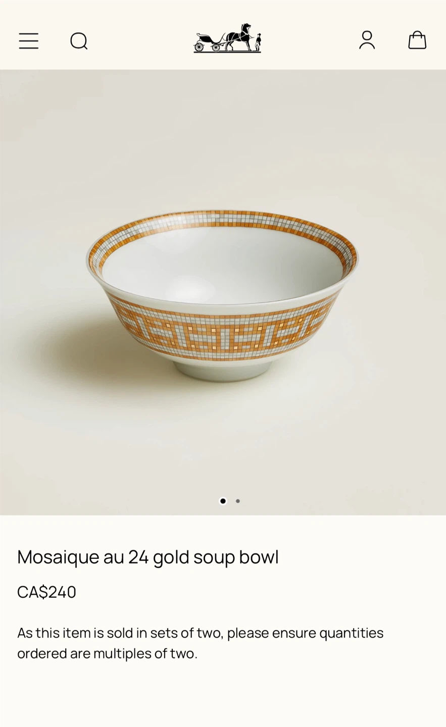 Hermes bowls - photo 3