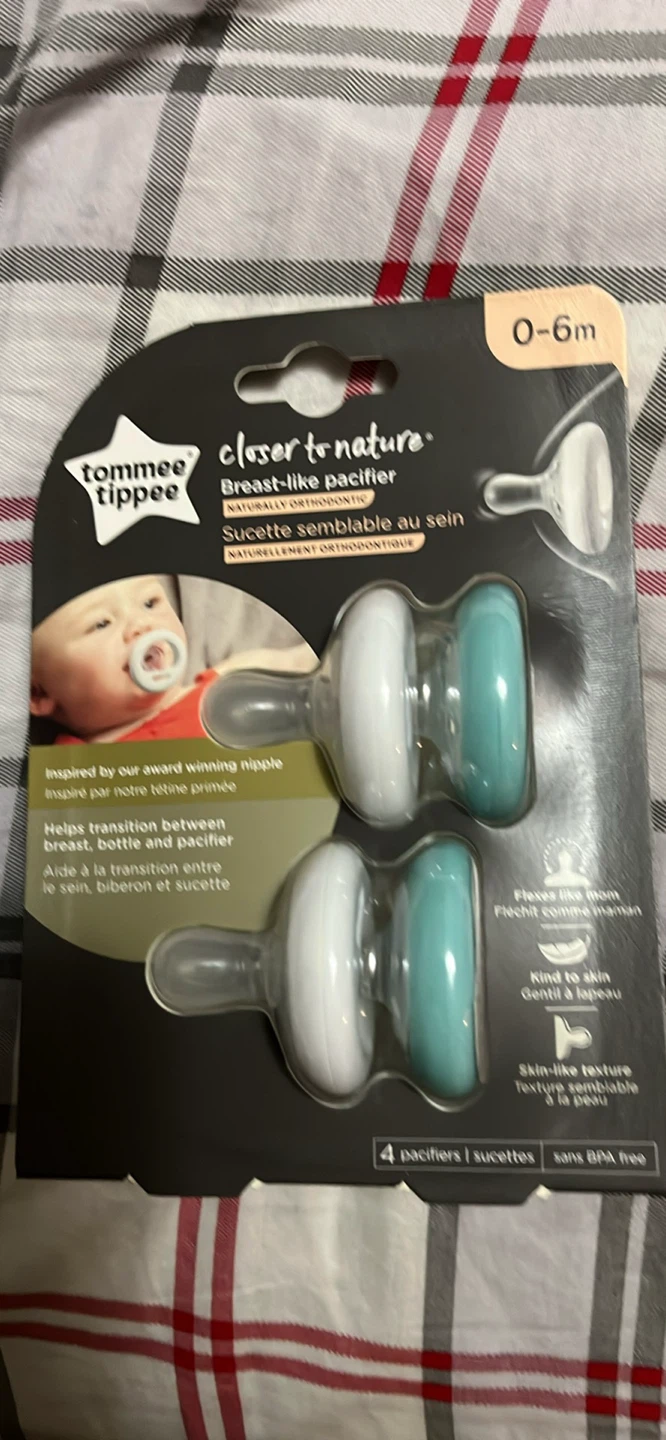 Tommee Tippee Closer to Nature Pacifiers 0-6m