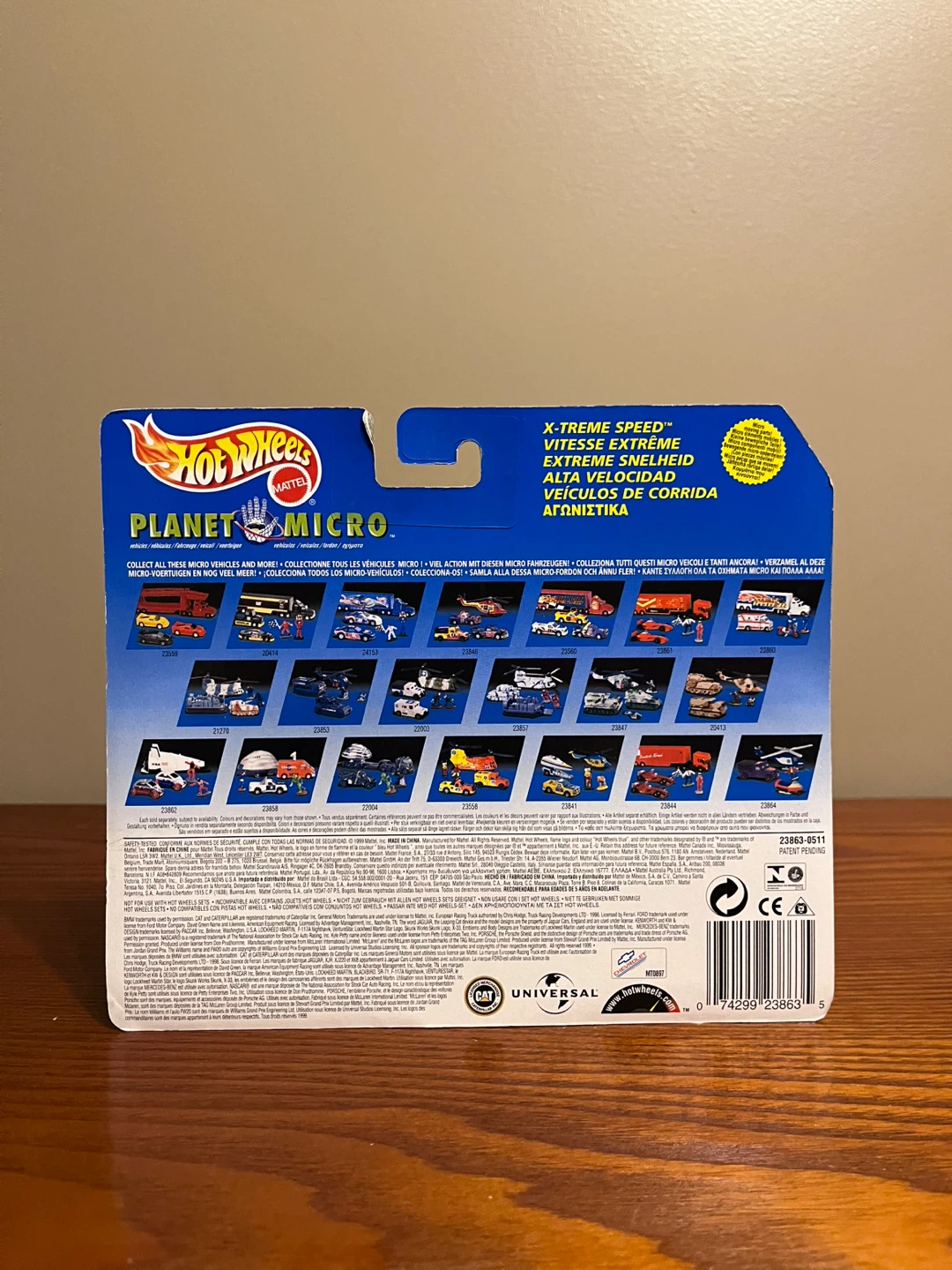 VINTAGE (1999) HOT WHEELS PLANET MICRO SETS - photo 4