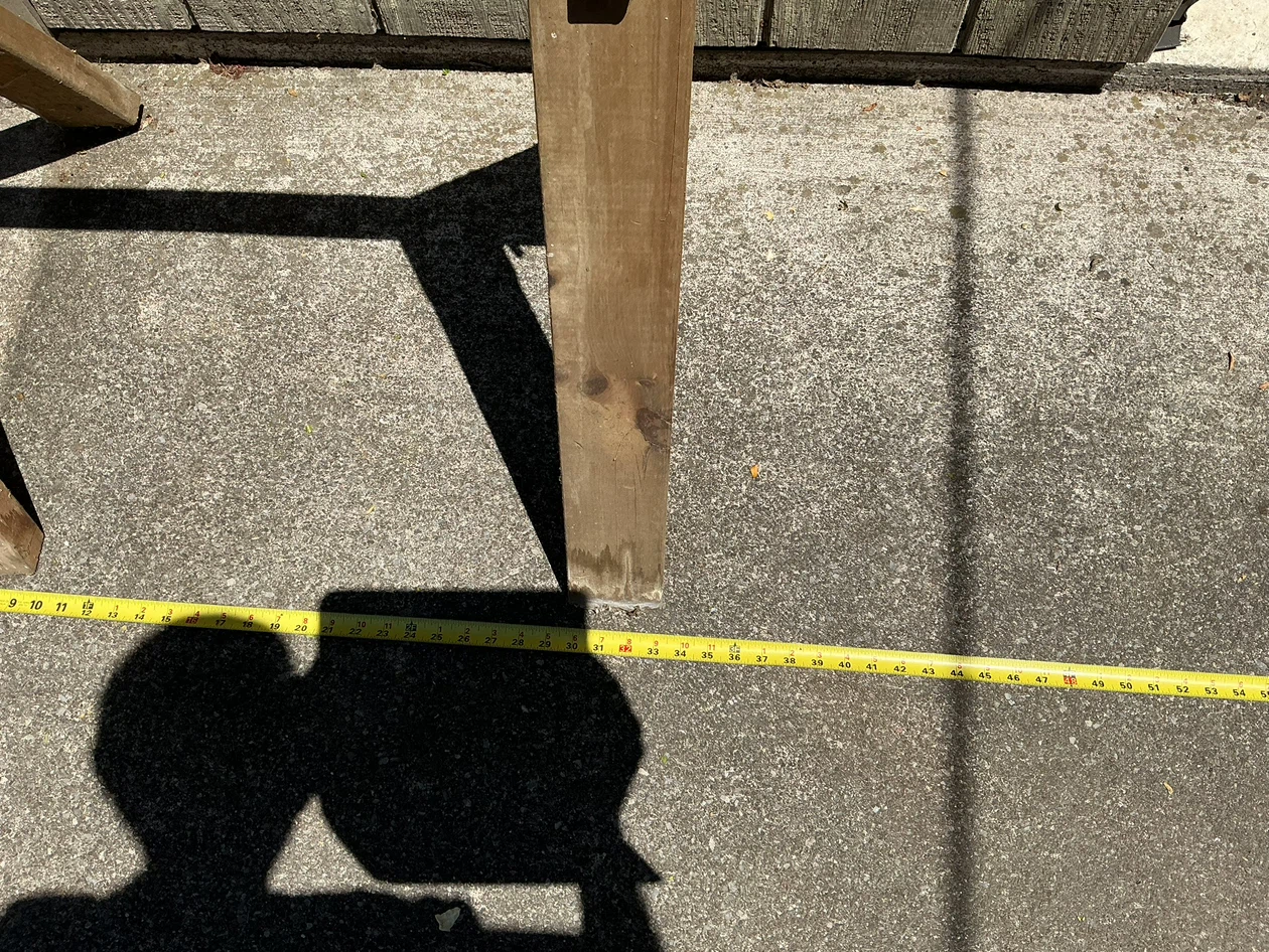Strong Durable Wooden Sawhorse with Metal Brackets - photo 2