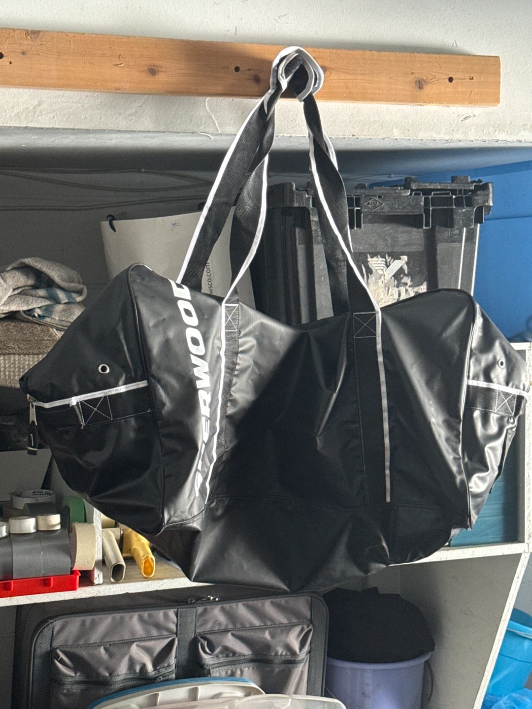 Black Sher-Wood Duffel Bag
