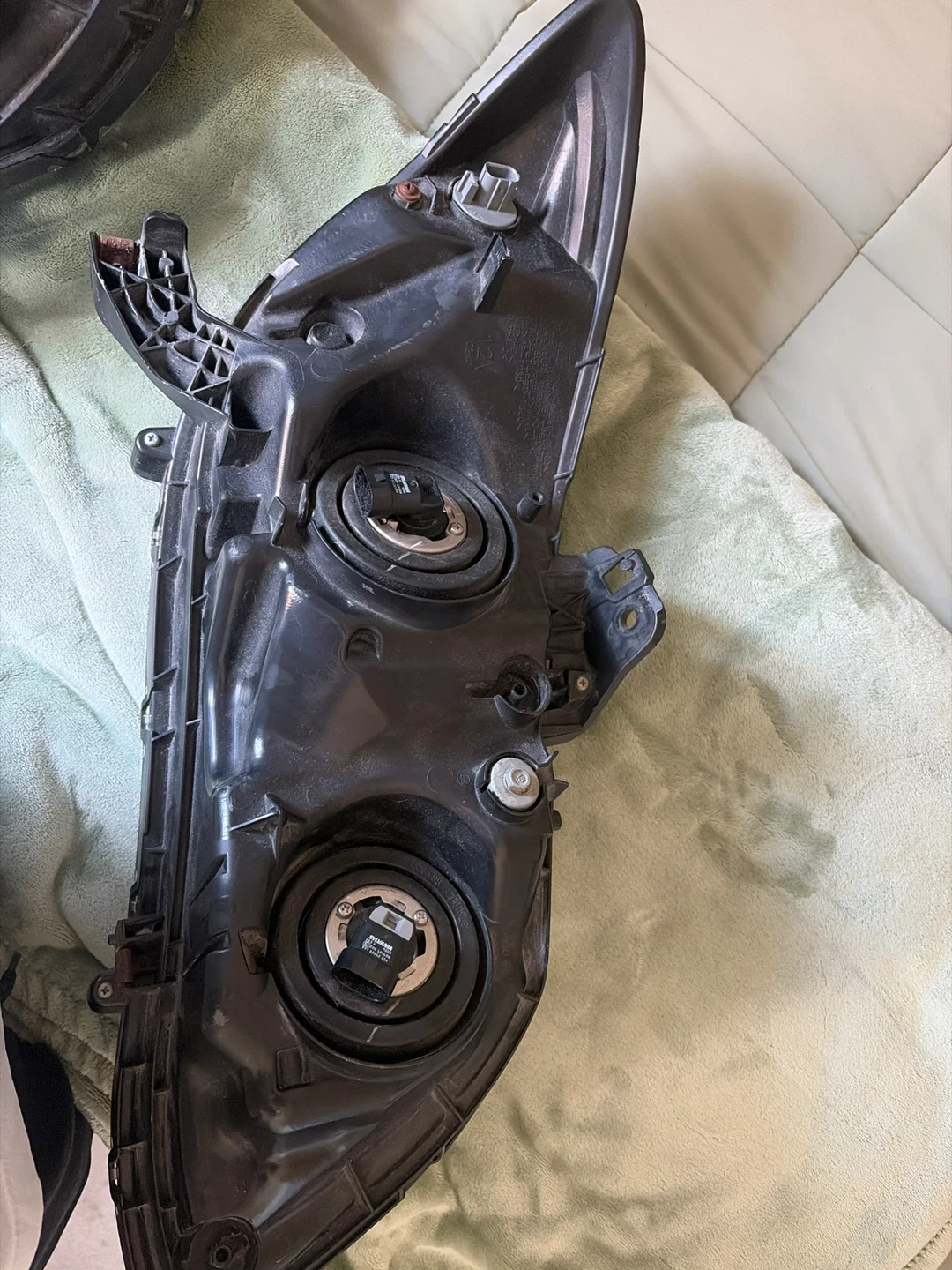 Pair of Car Headlights - Clear and Amber Lens - photo 4