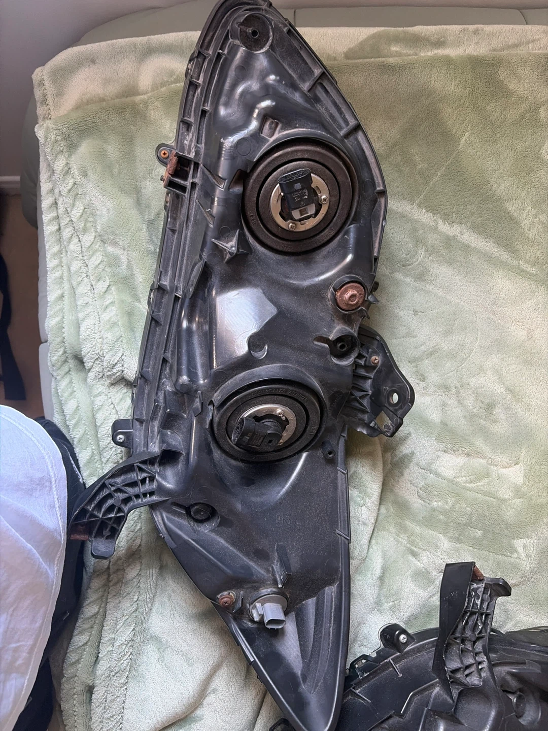 Pair of Car Headlights - Clear and Amber Lens - photo 5