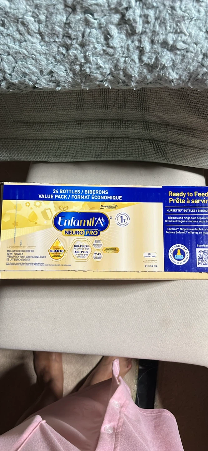 Enfamil Neuro Pro Ready to Feed Baby Formula Bottles