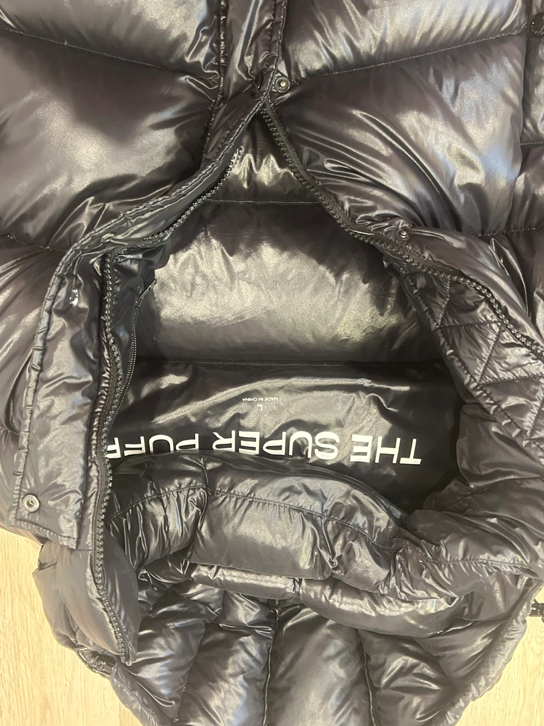 Black Super Puff Jacket Aritzia - photo 2