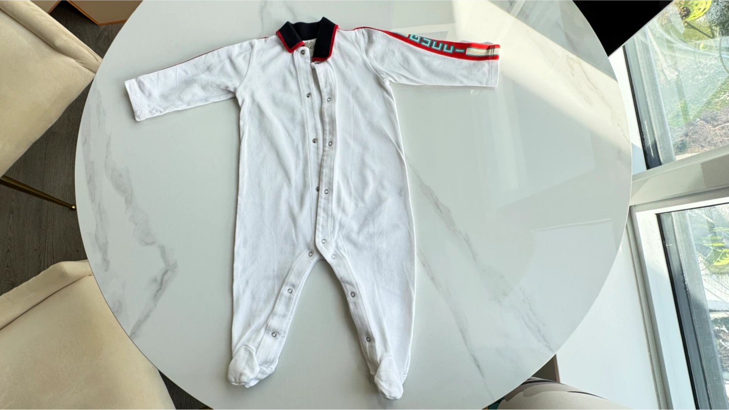 Gucci Baby Snowsuit White 6-9 m