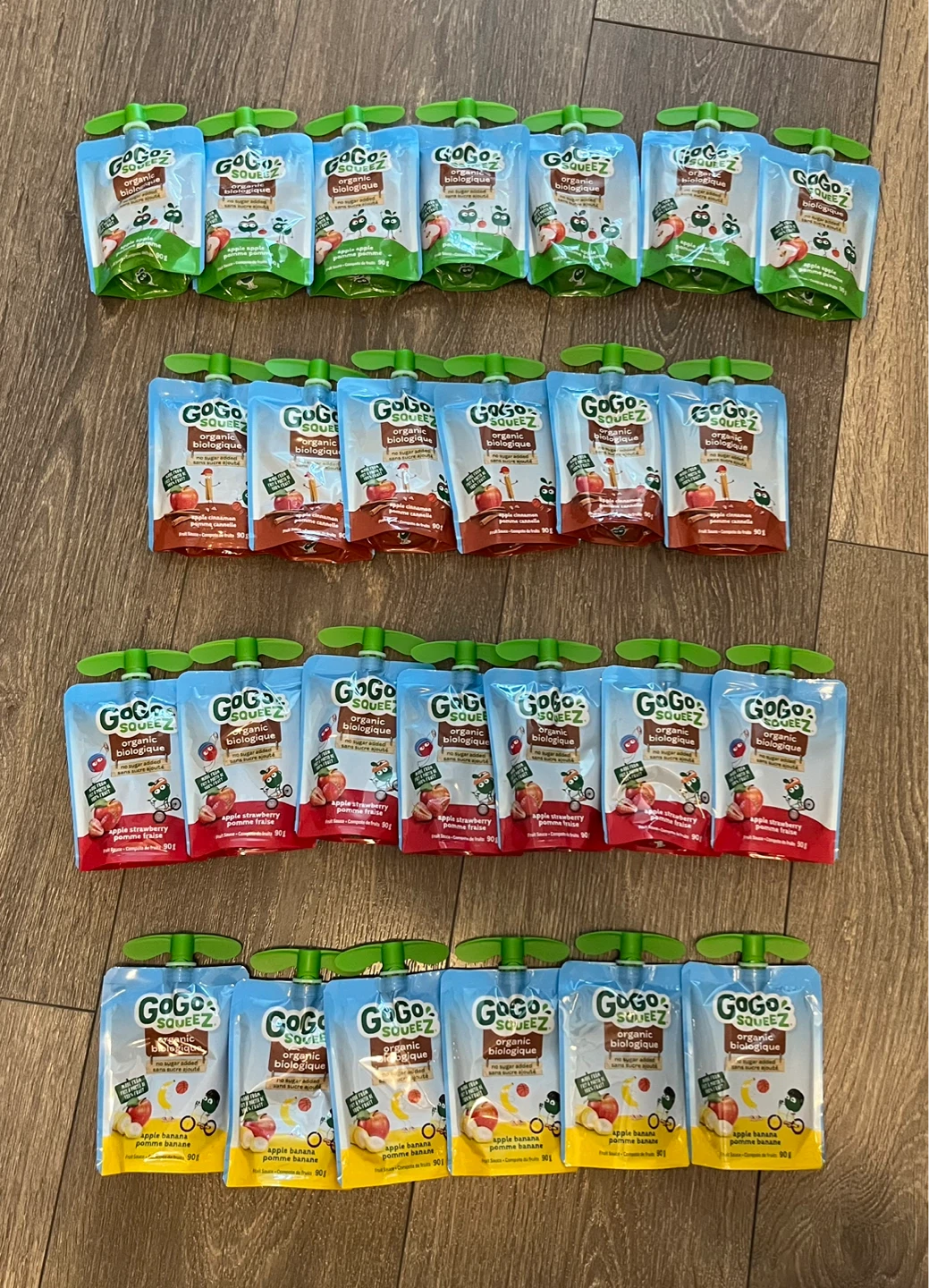 GoGo Squeez Organic Pouches
