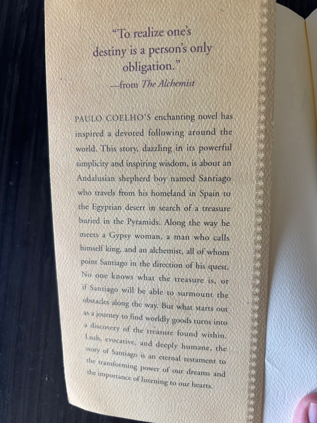 The Alchemist by Paulo Coelho Paperback Book - photo 3