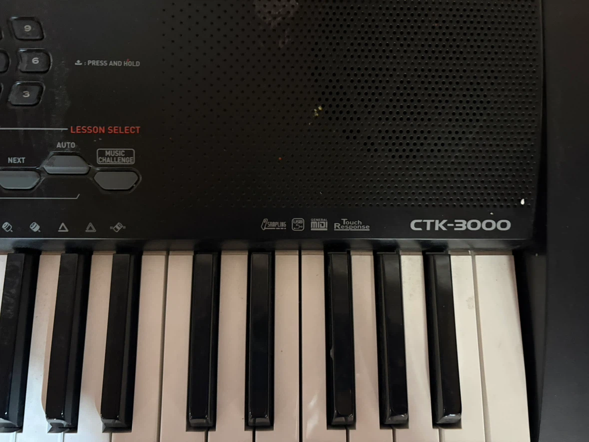 Casio CTK-3000 61-Key Portable Keyboard with Stand - photo 2
