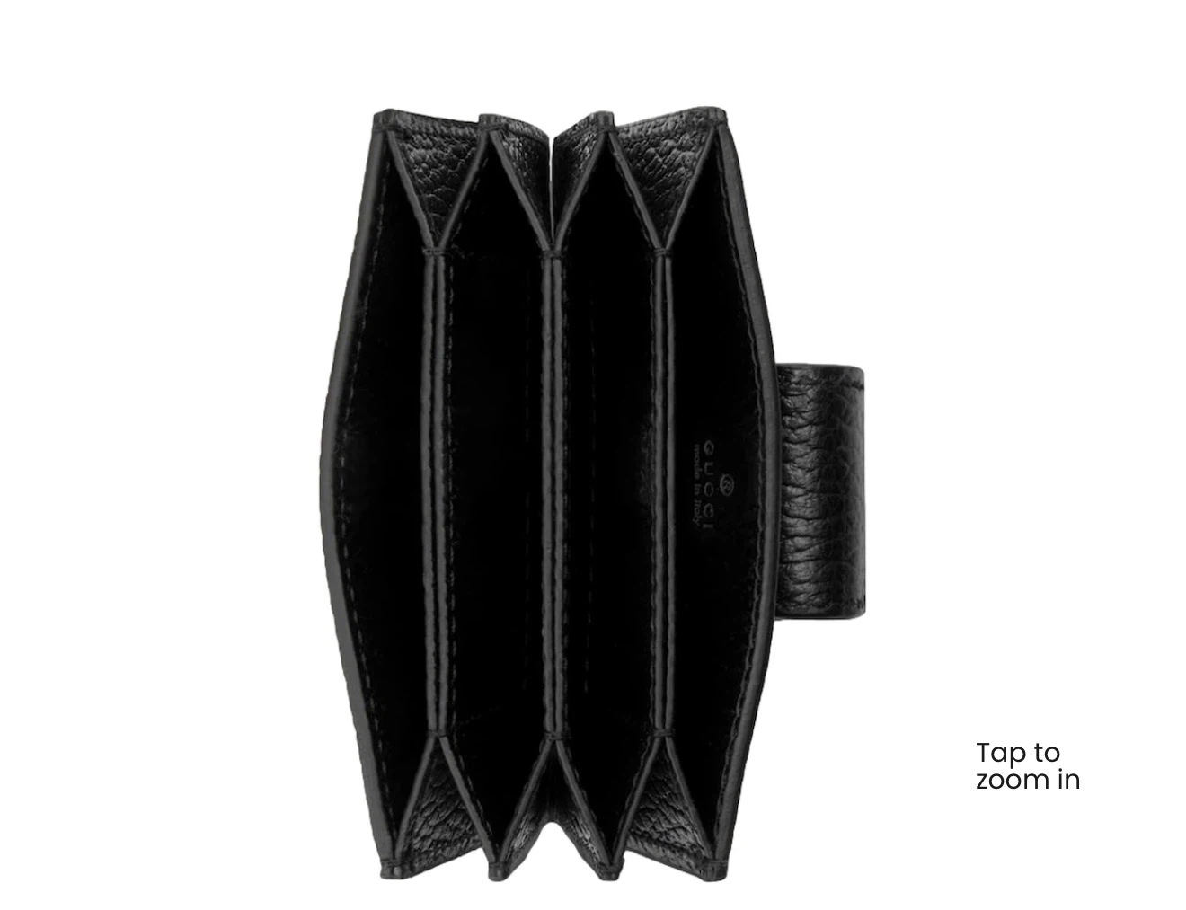 Black Gucci GG Marmont Card Case - photo 4
