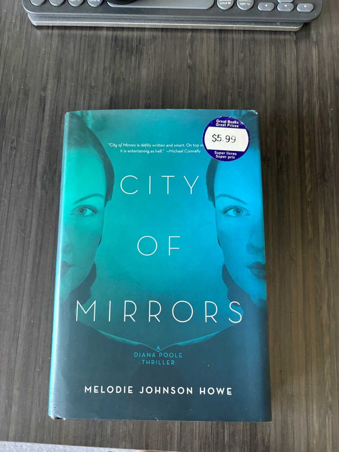City of Mirrors by Melodie Johnson Howe Thriller Book