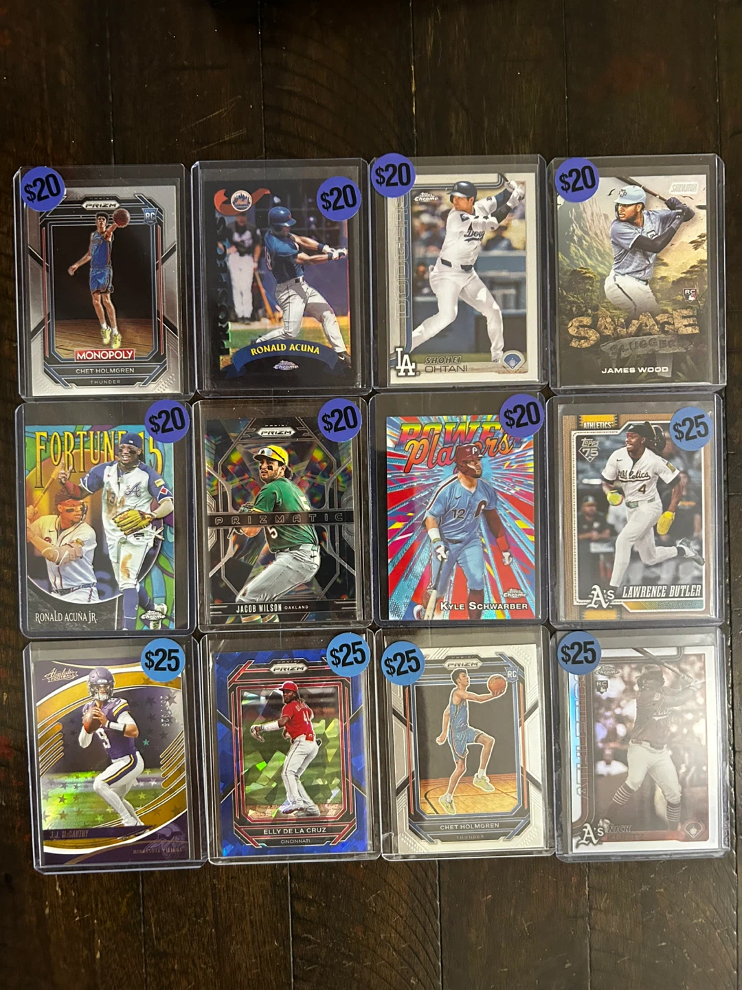 Collection of Baseball and Basketball Cards