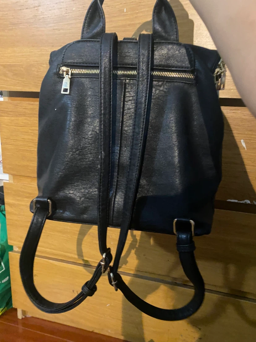 black Miztique Diana backpack purse - photo 2