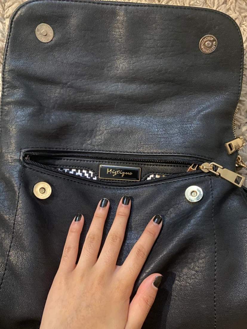 black Miztique Diana backpack purse - photo 3