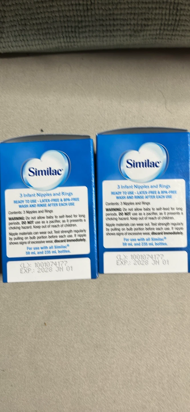 Similac Infant Nipples and Rings (3 countx2) - photo 2