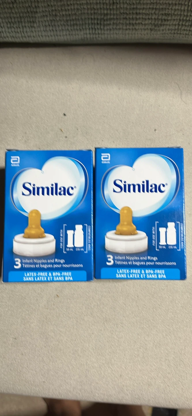 Similac Infant Nipples and Rings (3 countx2) - photo 3