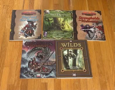 D20 Game System Sourcebooks