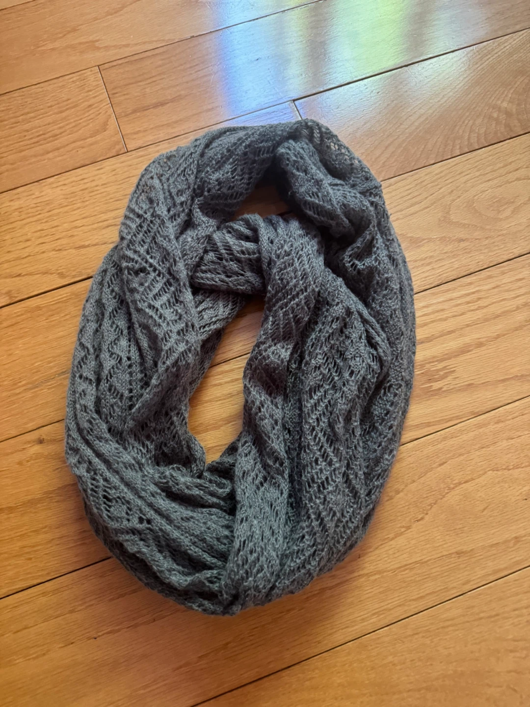 Grey Infinity Scarf - photo 2
