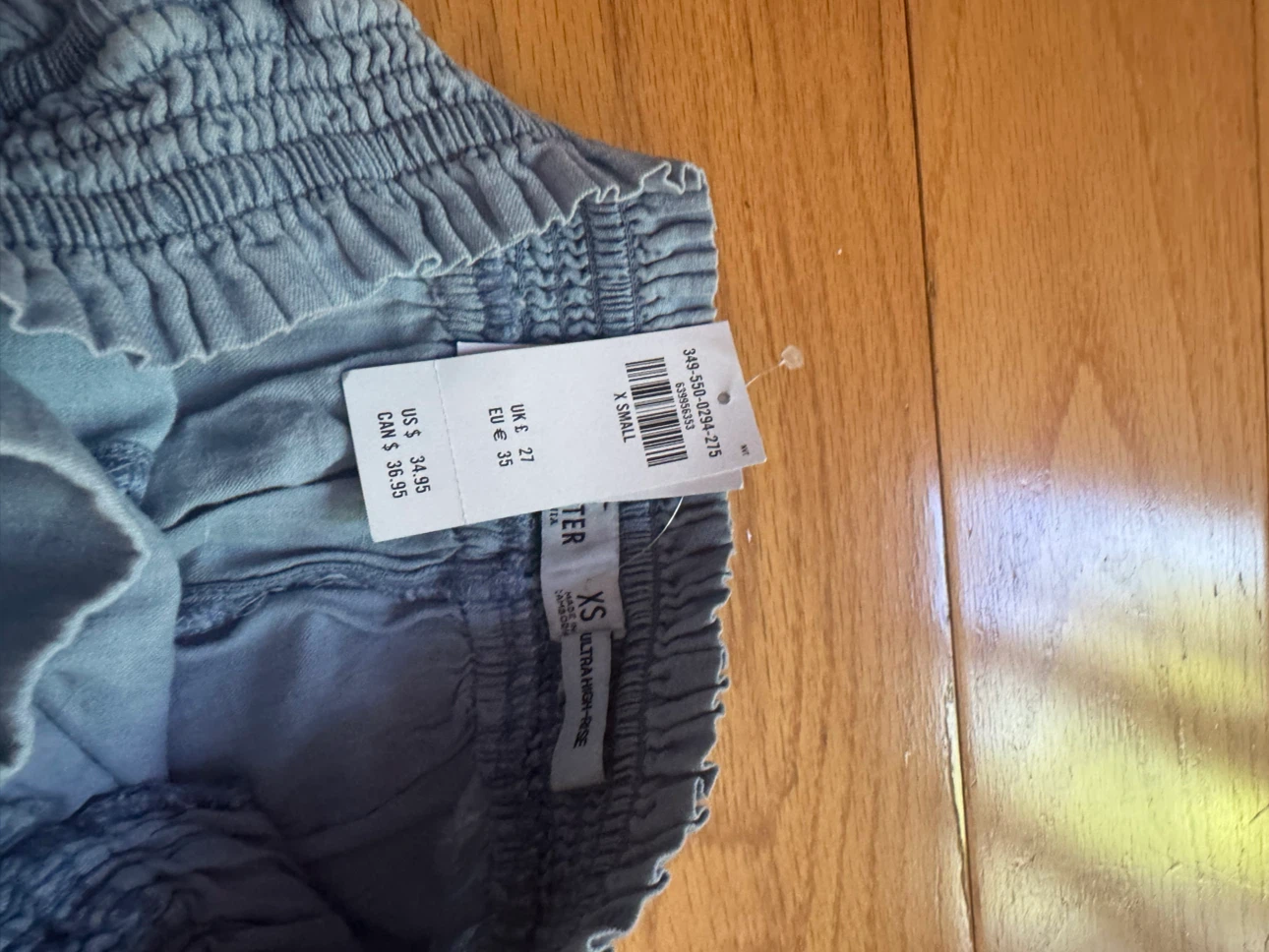 Hollister Smocked Waist Shorts XS - photo 2