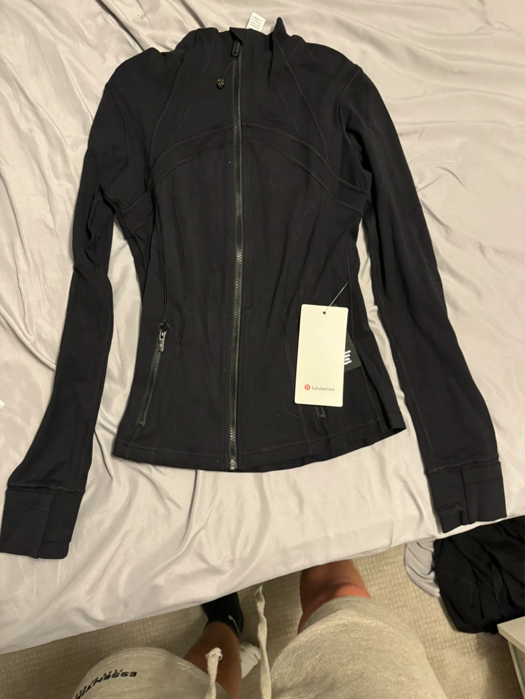 Lululemon Define Cropped Jacket Nulu Black Size 6 - photo 5