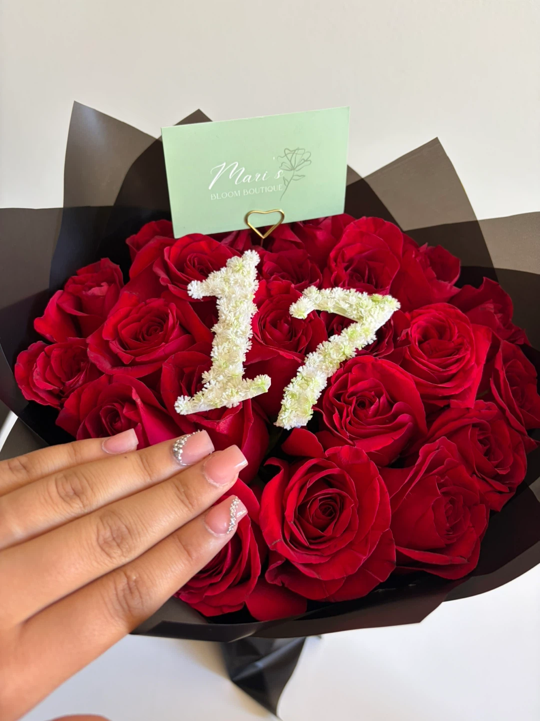 Fresh Red Rose Bouquet - photo 2