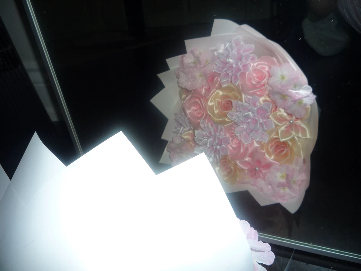 Ribbon mixed Flower Bouquet - photo 2