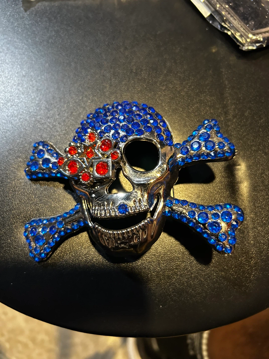 Vintage Skull & Crossbones Belt Buckle Assortment - photo 2