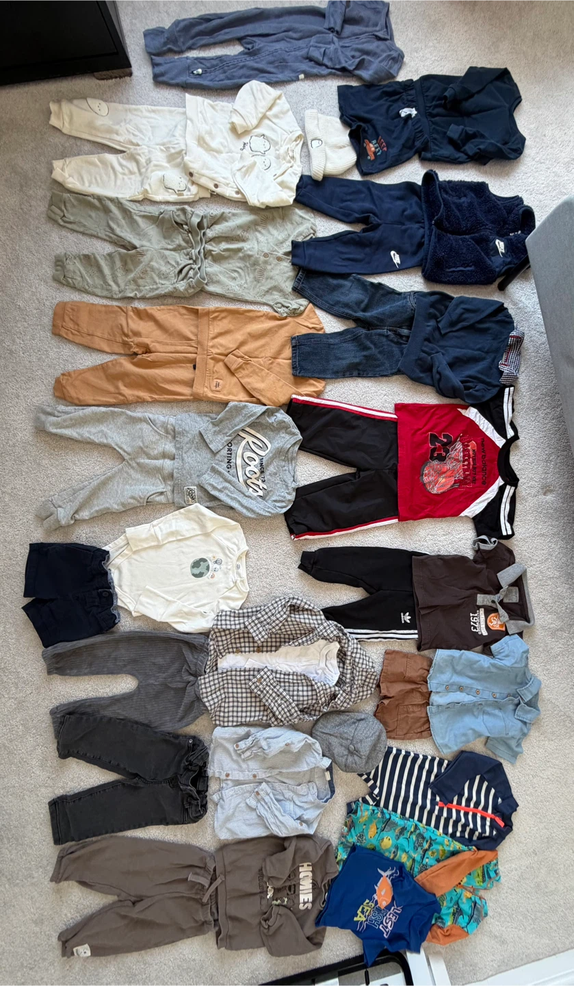Various Baby & Kids Clothes 12-24 months