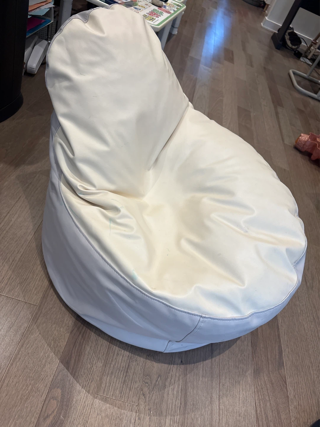 White Bean Bag Chair