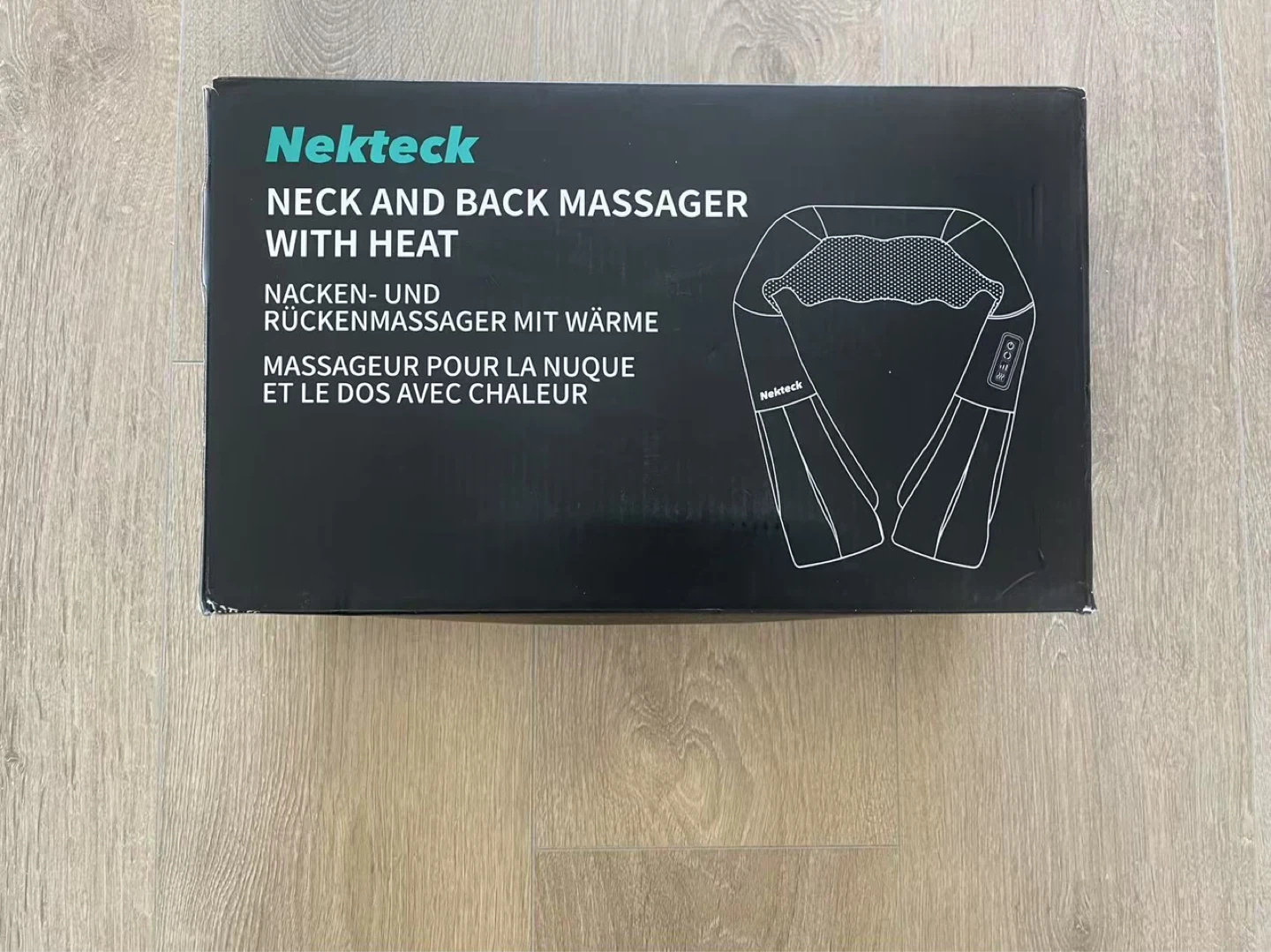 Nekteck Neck and Back Massager with Heat - photo 2
