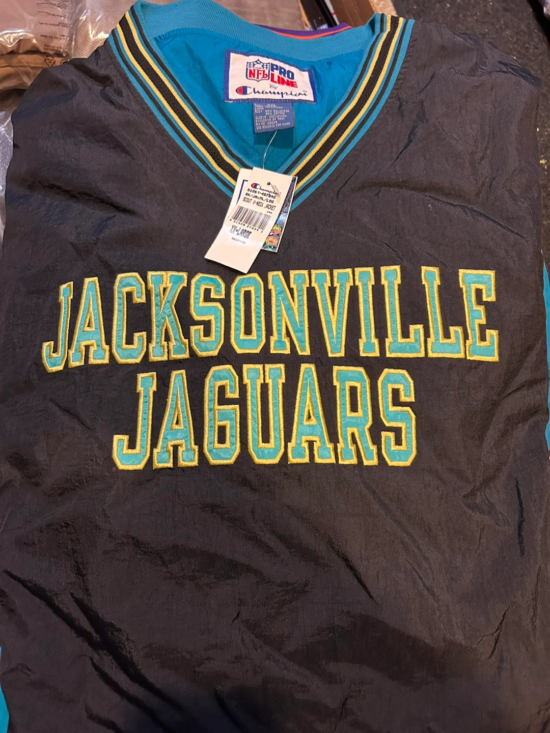 Vintage Champion Baltimore Ravens NFL Pro Line Pullover - photo 3